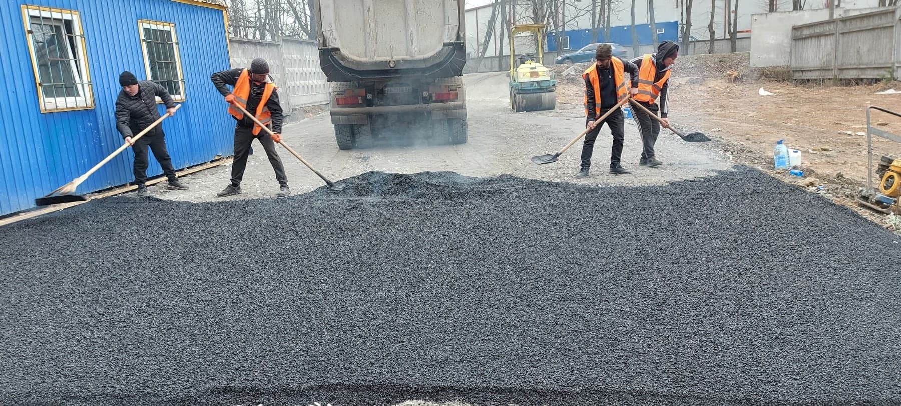 Укладання гарячим методом