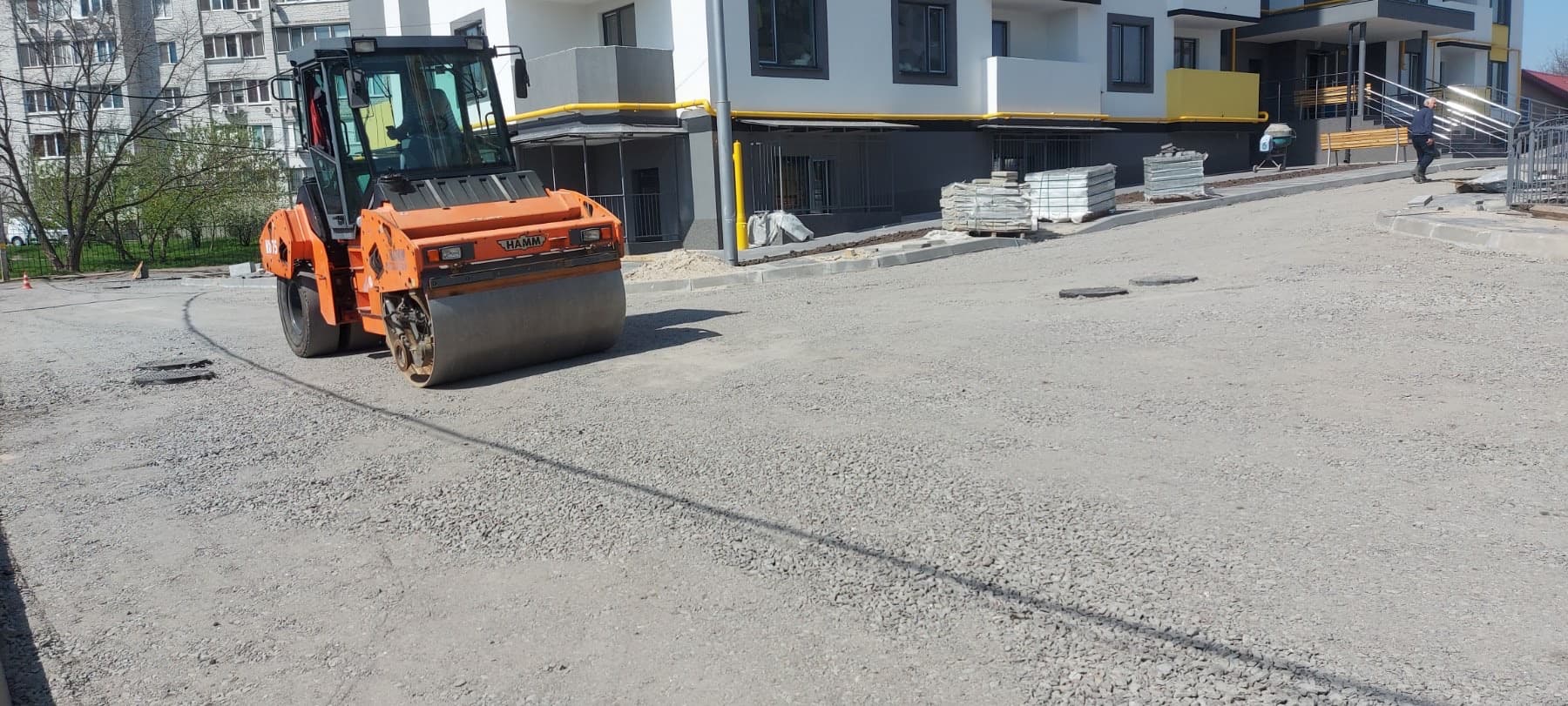 Ущільнення основи Hamm